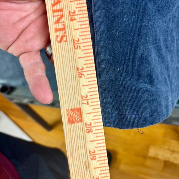 GAP Vintage style Mid-rise Dark Blue Bootcut Corduroys Sz 29 - Picture 8 of 9